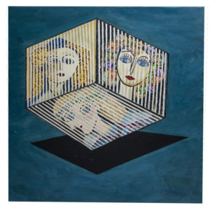 Bidimensional tribute to Picasso’s faces